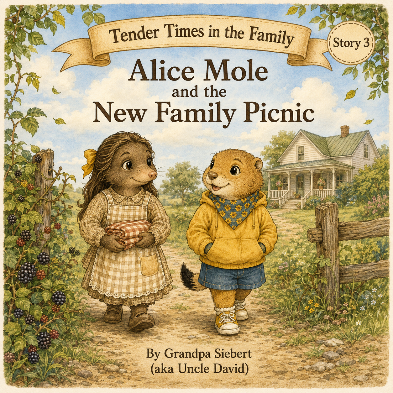 Cover image for Alice Mole and the New Family Picnic